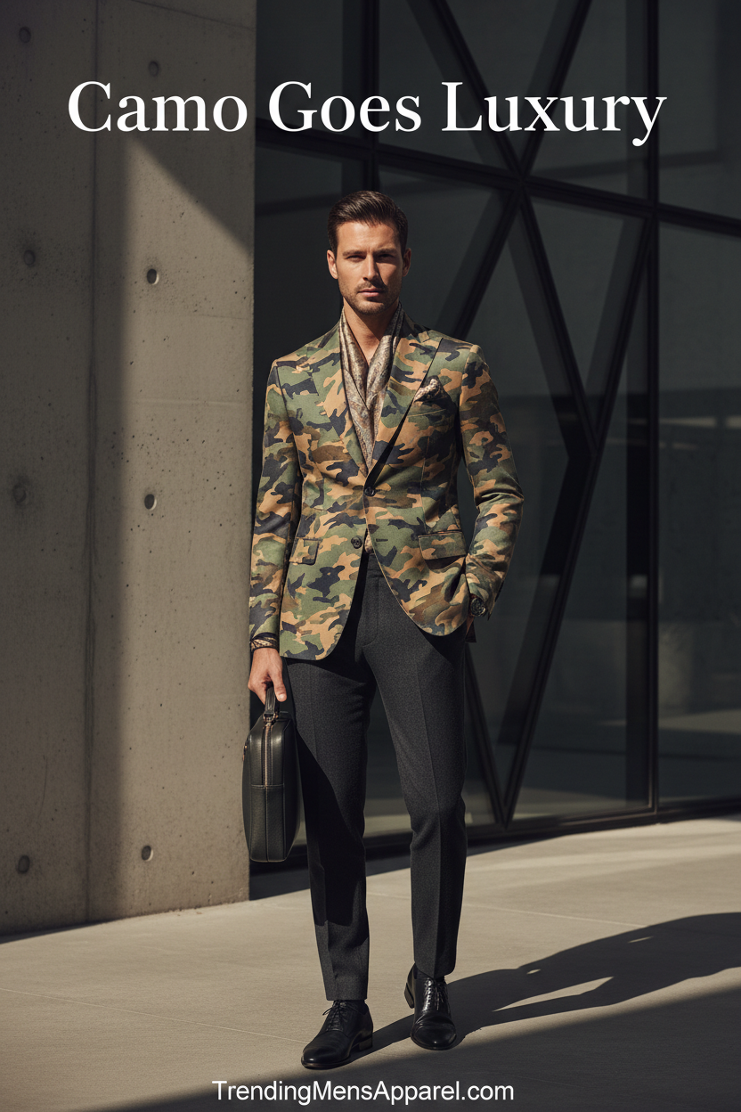 Camo Goes Luxury: How Camouflage Print Crossed Into Premium Men's Fashion in 2026