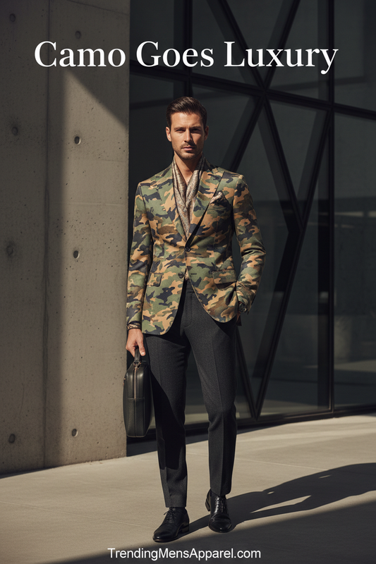 Camo Goes Luxury: How Camouflage Print Crossed Into Premium Men's Fashion in 2026