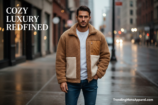 Fleece & Sherpa 2026: The Cozy Luxury Trend Redefining Men's Casual Wear