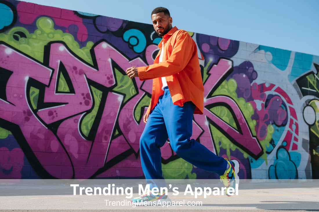 Men's Dopamine Dressing: How Bold Color Is Replacing Neutral Minimalism in 2026