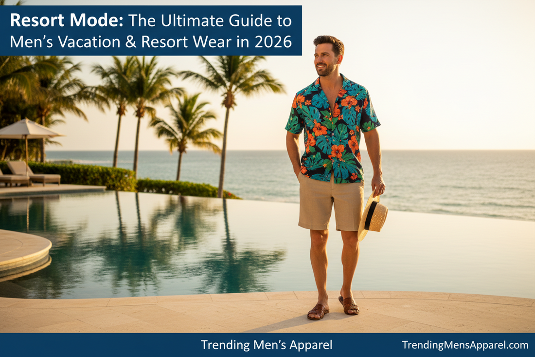 Resort Mode: The Ultimate Guide to Men's Vacation & Resort Wear in 2026