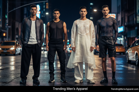 Sheer & Mesh Menswear: The Bold Layering Trend Going Mainstream