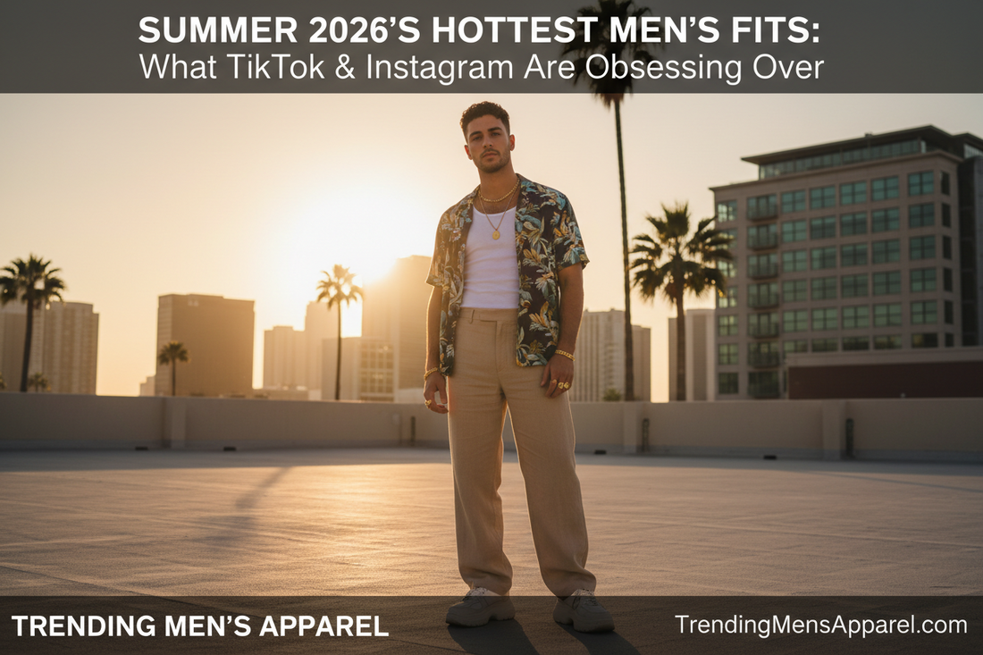 Summer 2026's Hottest Men's Fits: What TikTok & Instagram Are Obsessing Over
