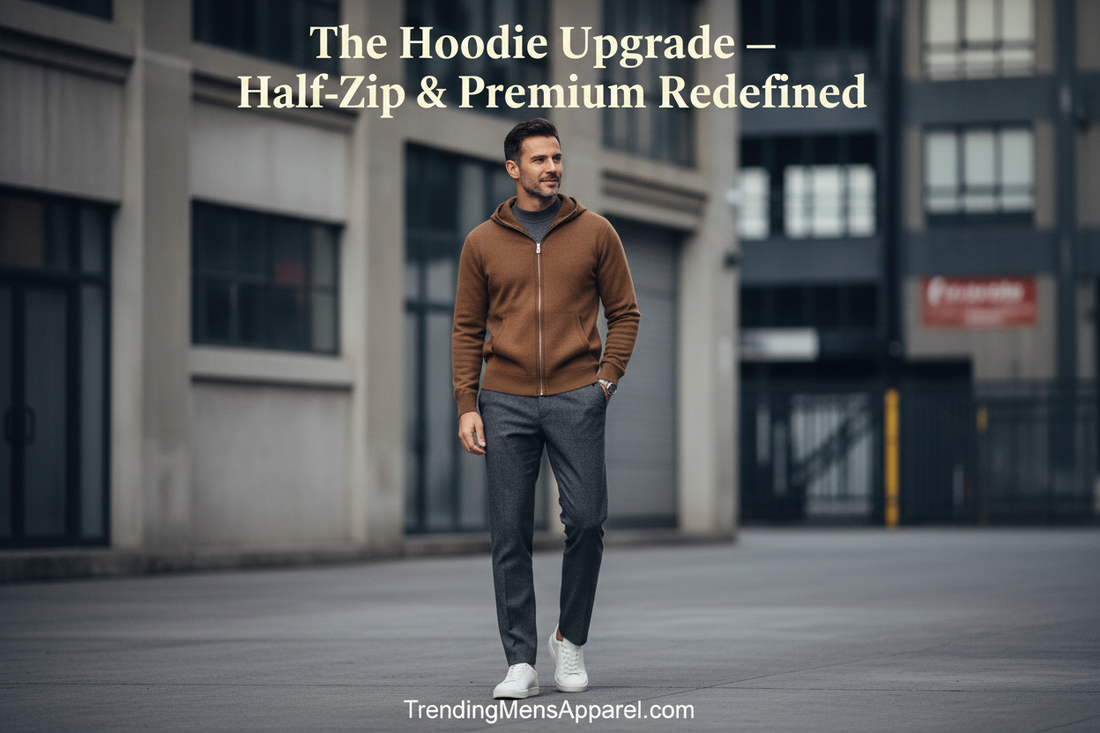 The Hoodie Upgrade: How the Half-Zip & Premium Hoodie Replaced the Basic Sweatshirt in 2026