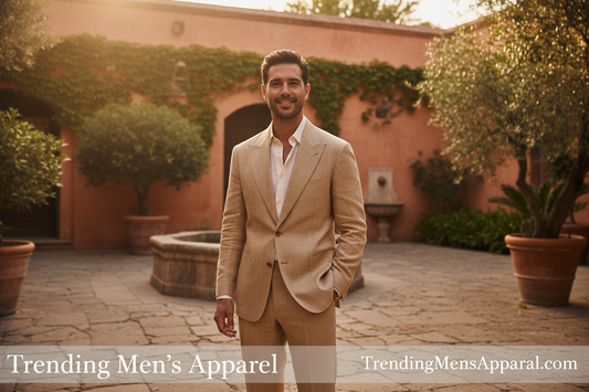 The Linen Suit Renaissance: Why Men's Tailored Linen Is 2026's Most Searched Summer Look