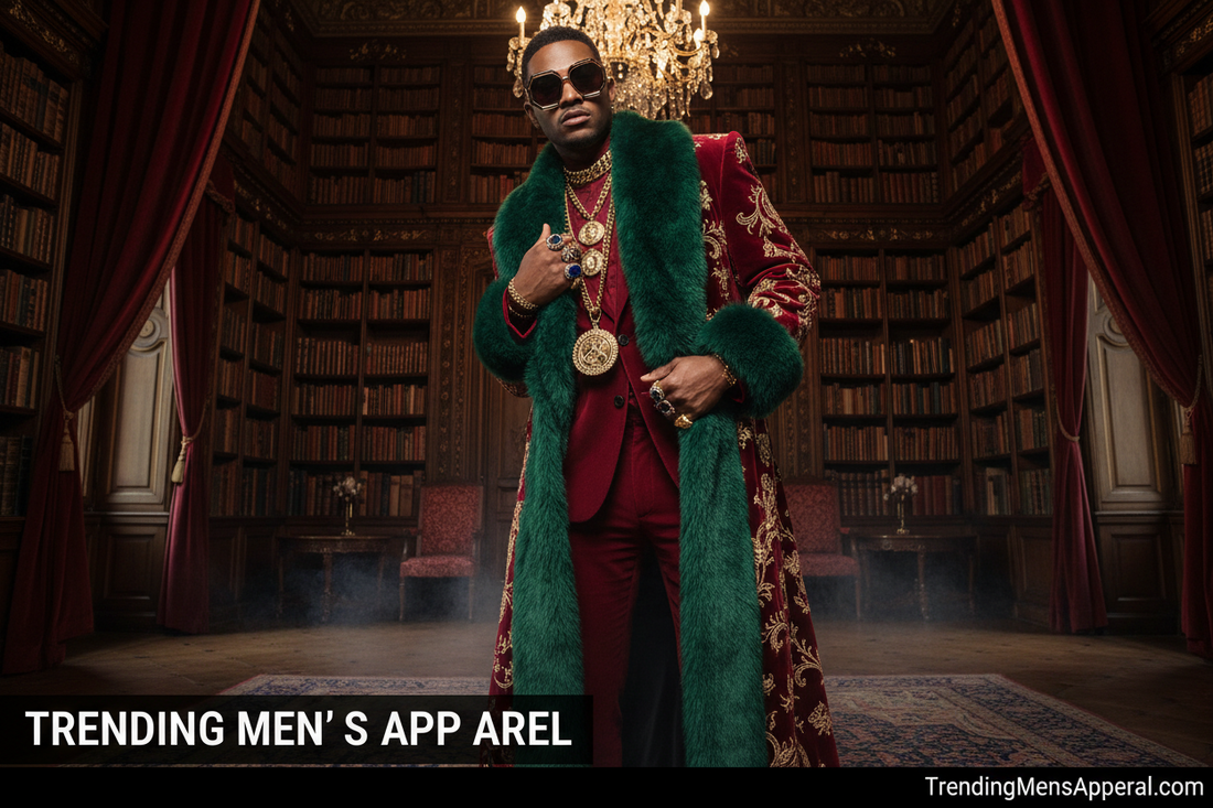 The Mob Wife Aesthetic Goes Male: Men's Maximalist Fashion in 2026