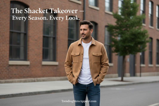 The Shacket Takeover 2026: Men's Shirt-Jacket Hybrid Dominating Every Season
