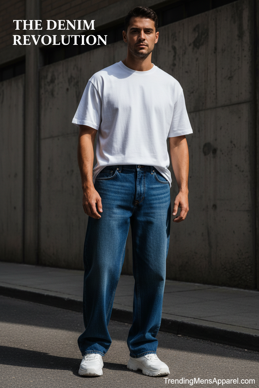 Wide Leg & Baggy Jeans 2026: The Denim Revolution Reshaping Men's Style